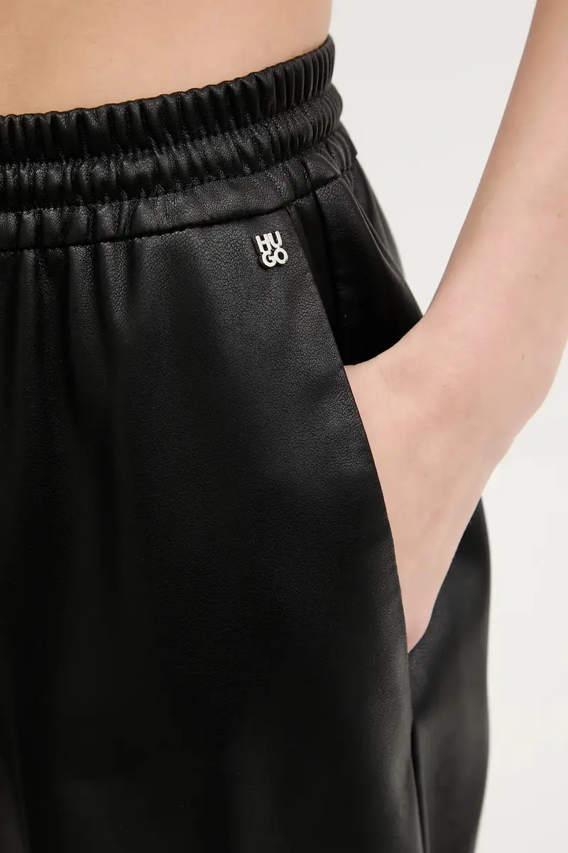 pantaloni donna colore nero 50542323 miniatura 4