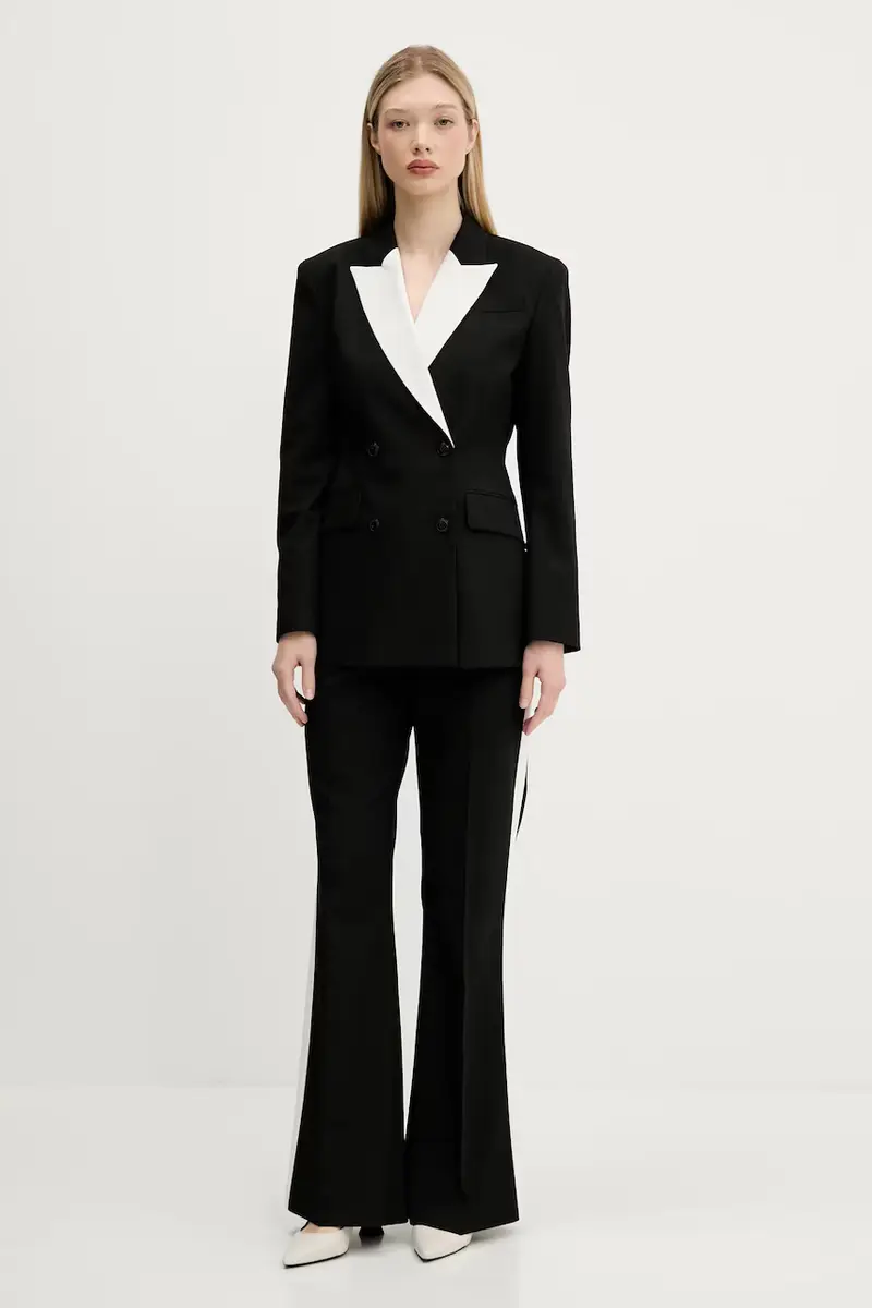 pantaloni donna colore nero 50544753 miniatura 2