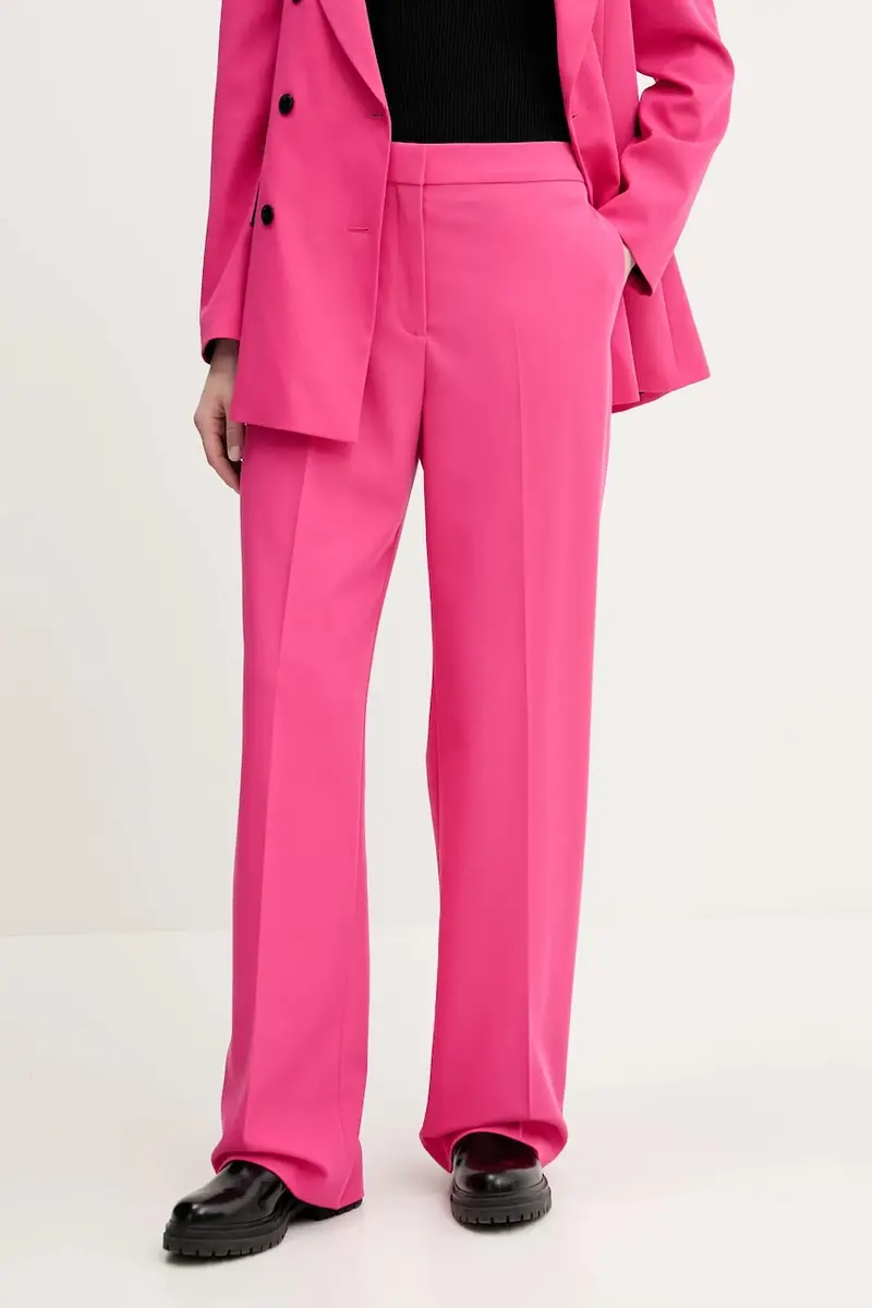 pantaloni donna colore rosa 50537611