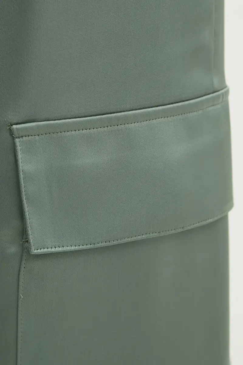 pantaloni donna colore verde 50530080 miniatura 4