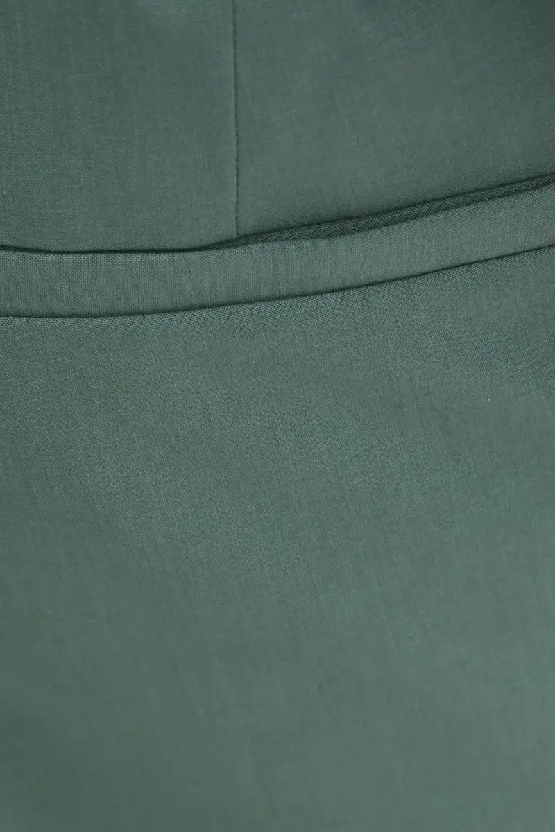 pantaloni in lana colore verde 50530110 miniatura 4