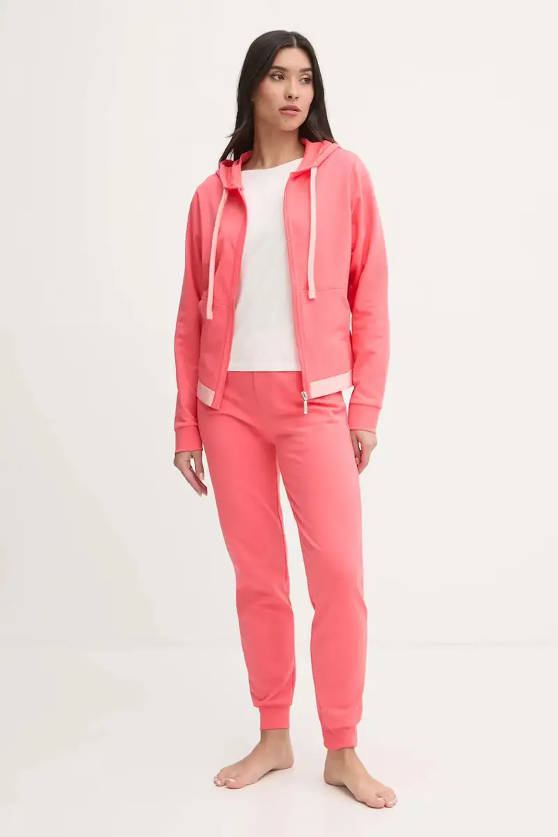 pantaloni lounge 50520499 Rosa miniatura 2