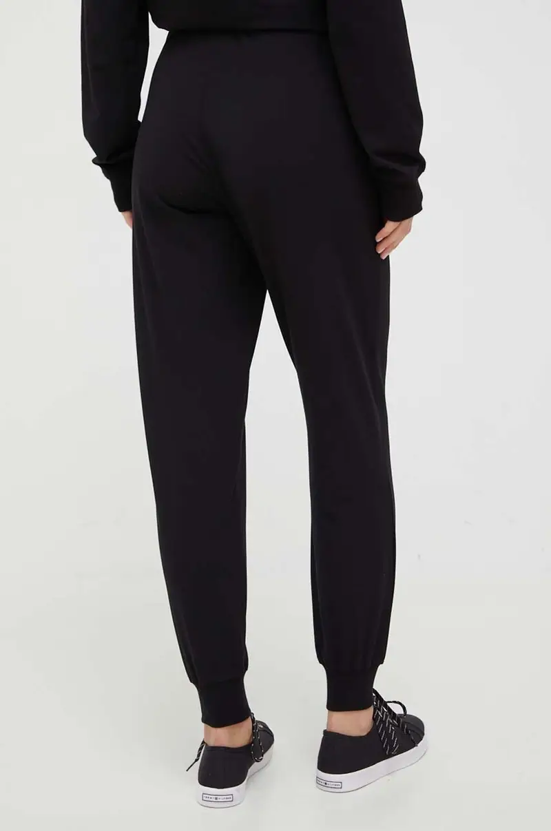 pantaloni lounge colore nero miniatura 3