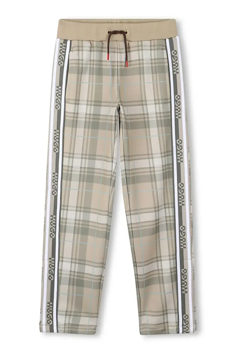 pantaloni tuta bambino/a colore beige G00463 miniatura 2