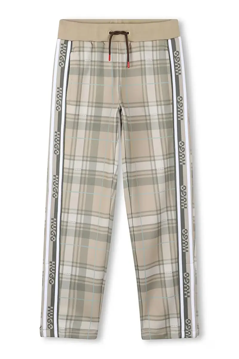 pantaloni tuta bambino/a colore beige G00463 miniatura 2