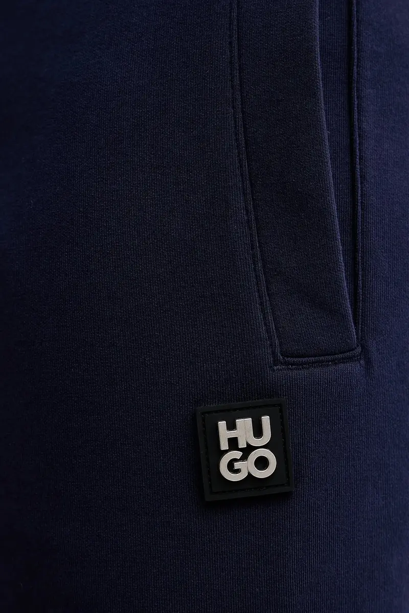 pantaloni tuta colore marrone 50533695 Blu navy miniatura 4