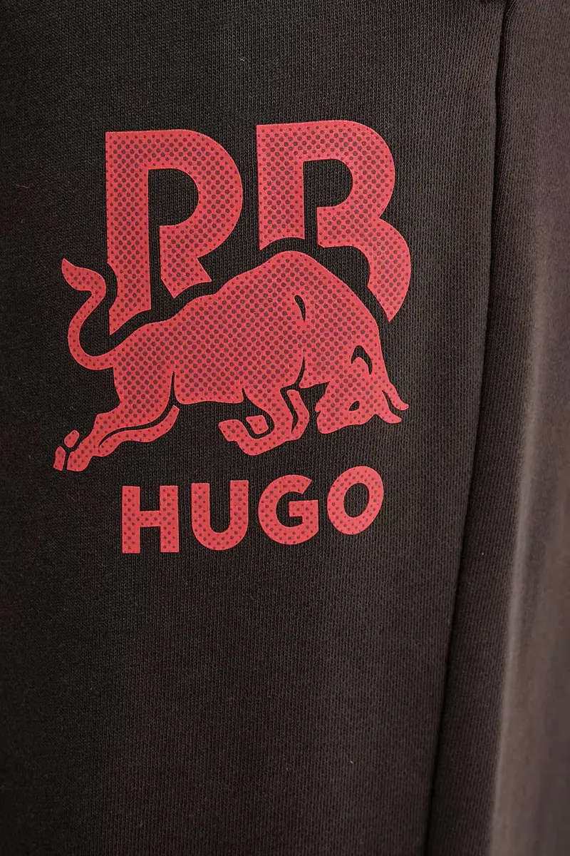 pantaloni tuta di cotone uomo colore marrone 50549309 miniatura 4