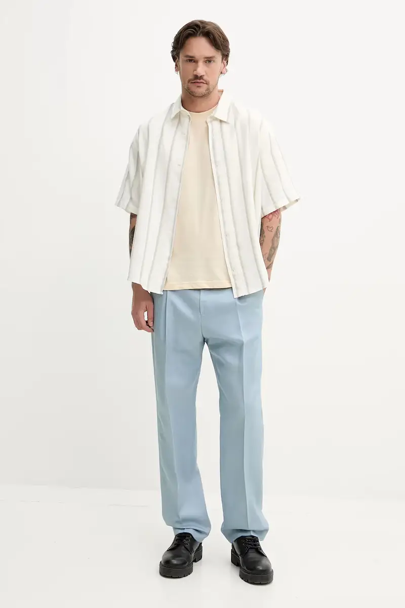 pantaloni uomo colore blu 50538584 miniatura 2