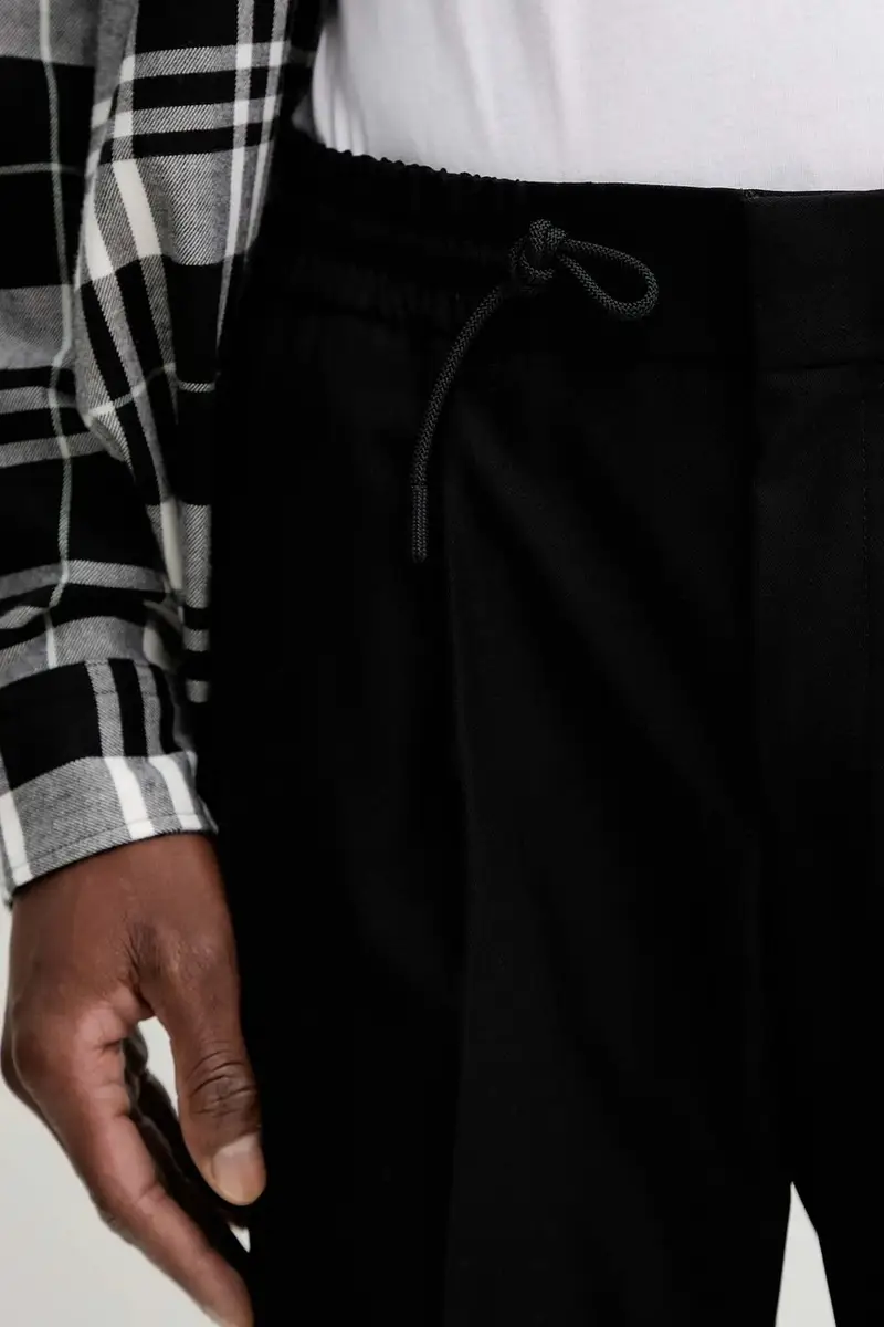 pantaloni uomo colore nero 50547220 miniatura 4