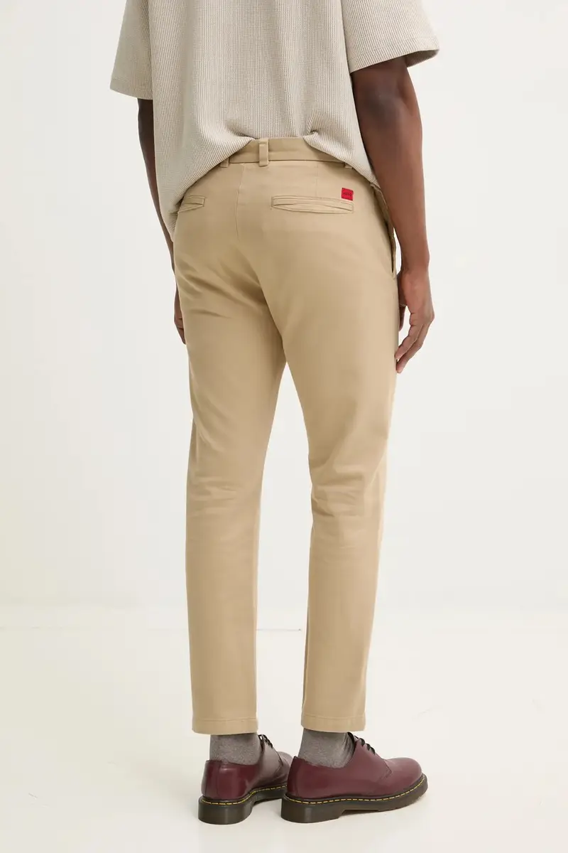 pantaloni uomo colore verde 50533851 miniatura 3