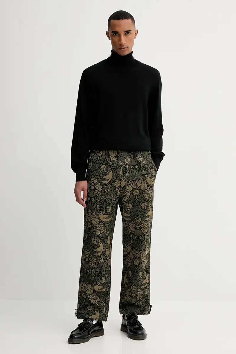 pantaloni uomo colore verde 50541376 miniatura 2