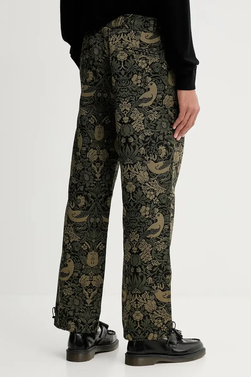 pantaloni uomo colore verde 50541376 miniatura 3