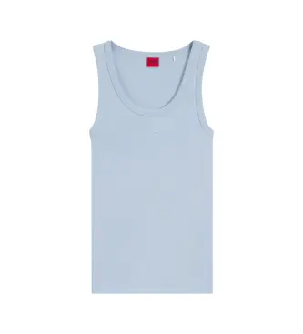 per donna 50514489 Maglietta blu Datamia (L), Casual, Cotone, Senza maniche / cinghie