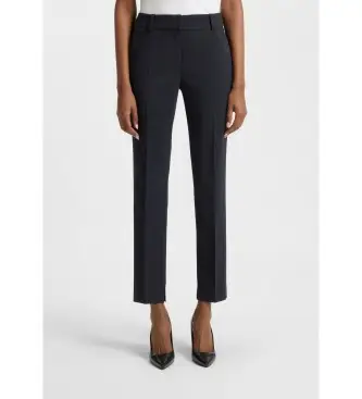 per donna 50516132 Pantaloni Hetana blu navy (44), Casual, Poliestere