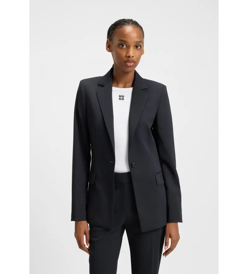 HUGO Blazer Donna Blu 4075238