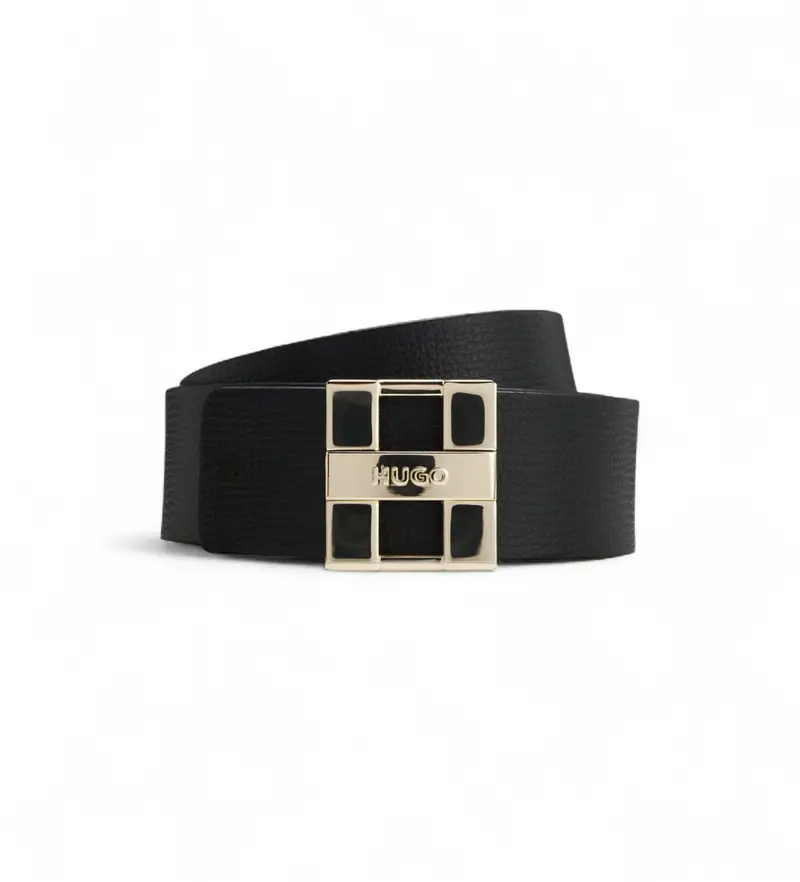 per donna 50522681 Cintura nera Zita (75cm), Nero, Casual, Pelle Chiaro