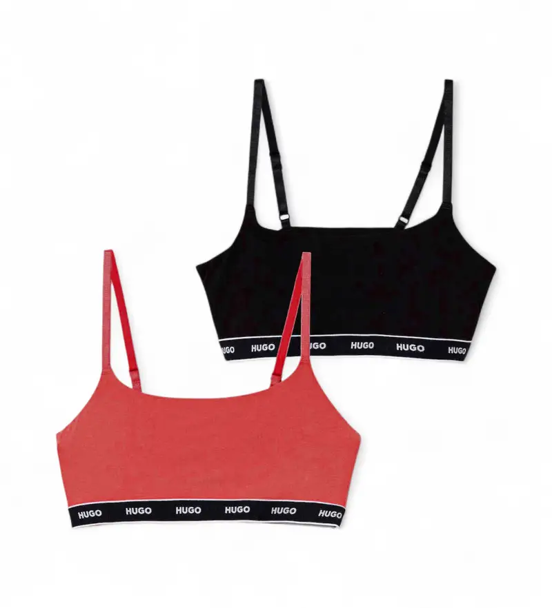 HUGO Reggiseni Donna Rosso 2675098