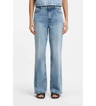 per donna 50560035 Jeans a zampa blu (26/32), Casual, Cotone, Denim