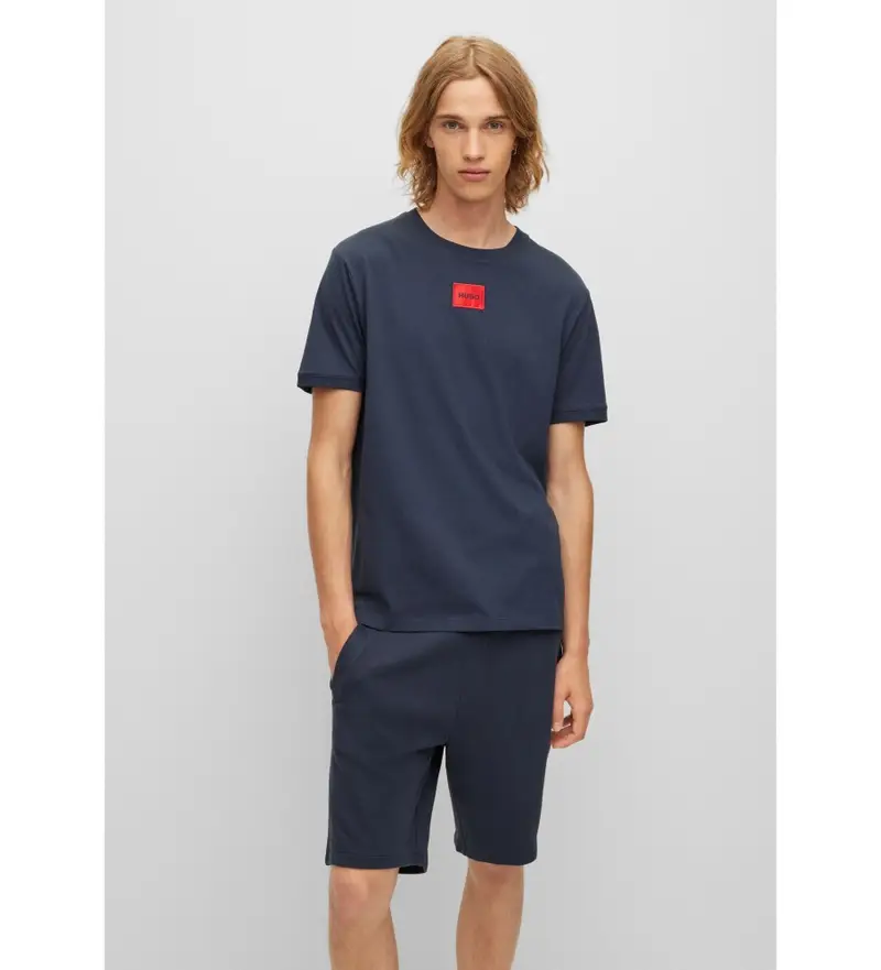 HUGO T-shirt Uomo Blu 4038509