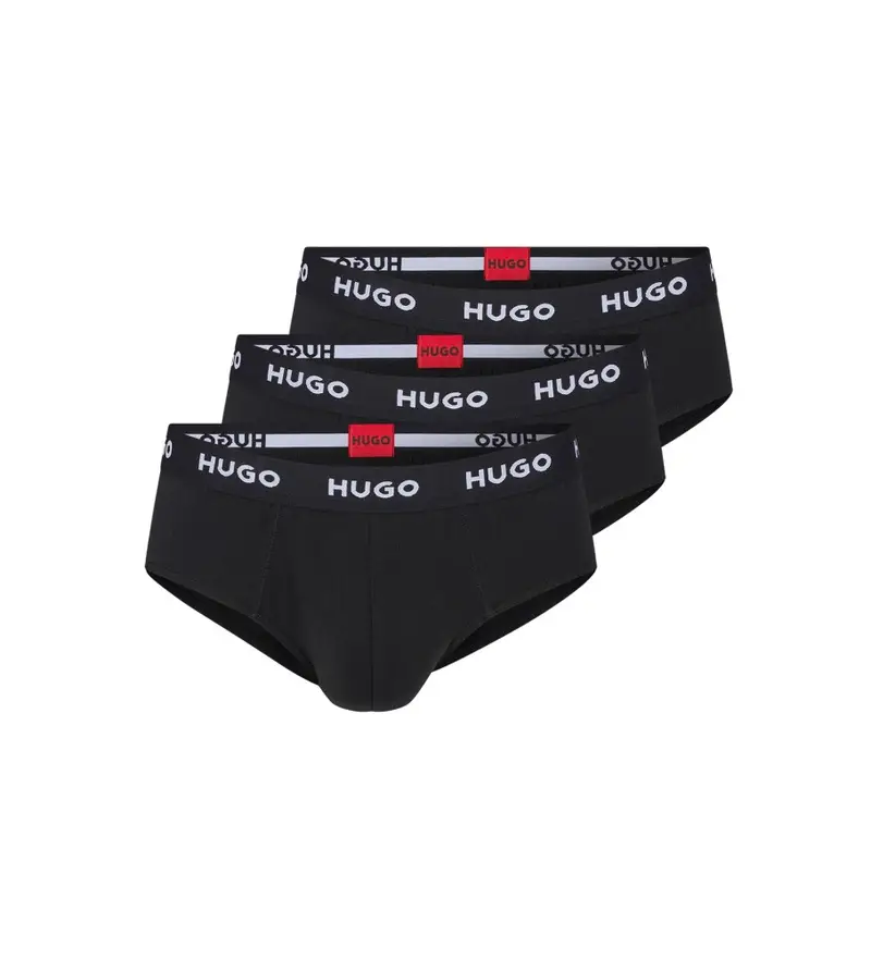 per uomo 50469763 Confezione 3 Sottovesti Cotone Elastico Logo nero (S), Homewear
