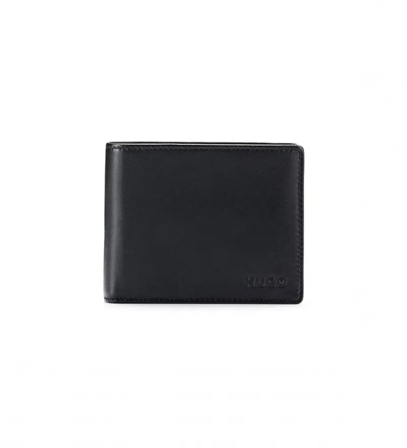 per uomo 50471612 Portafoglio in Pelle con Logo Inciso nero (OSFA), Casual