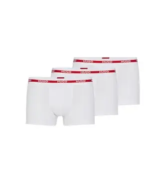 per uomo 50492375 Confezione da 3 boxer bianchi Triplet Planet (XXL), Bianco, Homewear, Cotone