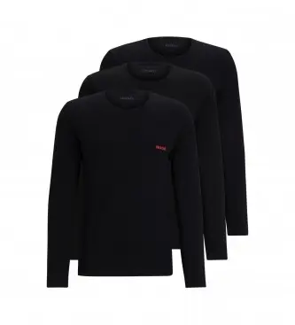 HUGO Canotte Uomo Nero 4234934