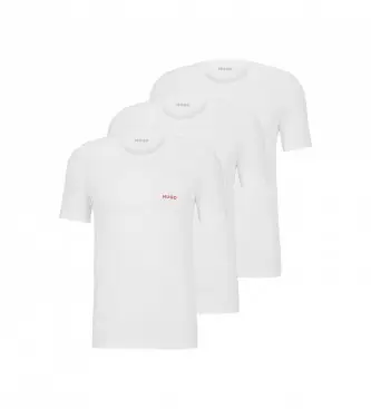 per uomo 50493972 Confezione da 3 magliette in cotone bianco (XL), Casual, Homewear, Manica corta