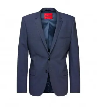 HUGO Blazer Uomo Blu 4213177