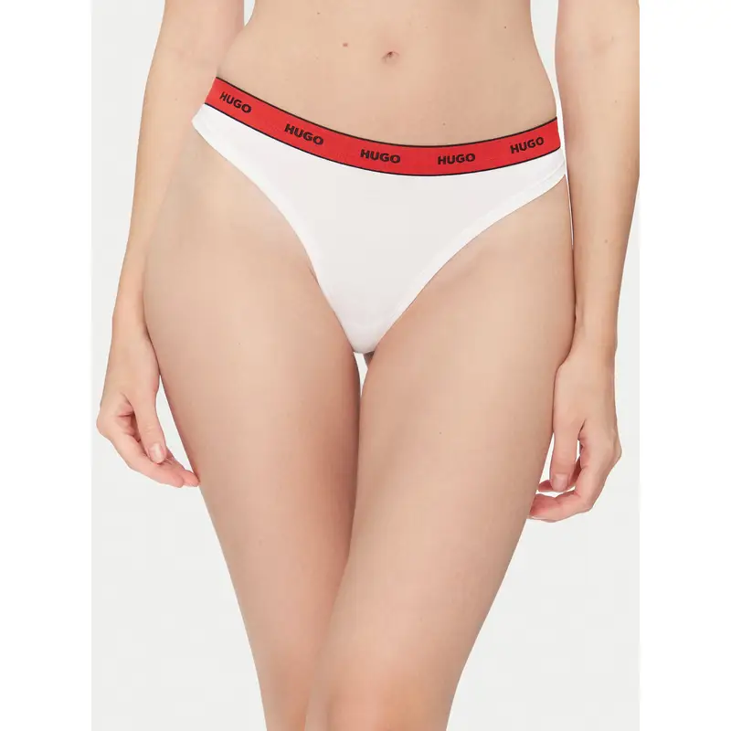 Perizoma Thong Stripe Pyp 50545700 Bianco