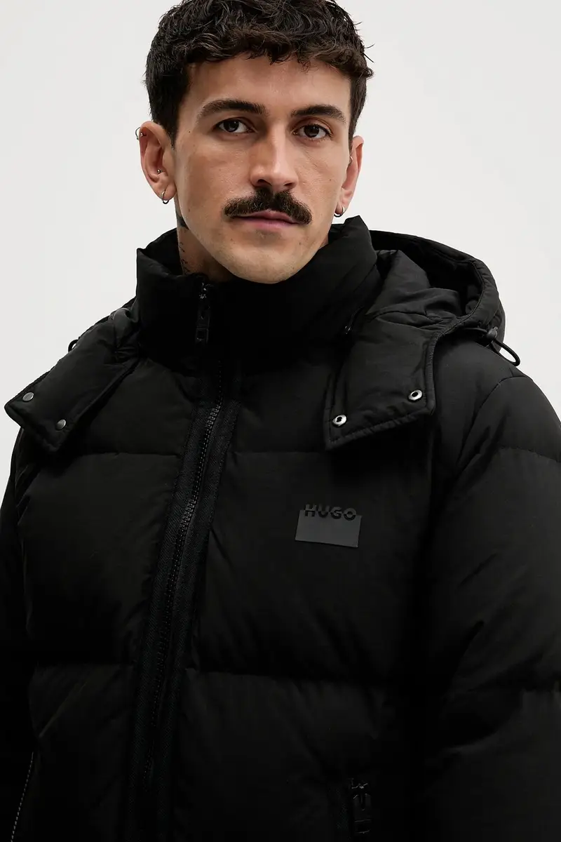 piumino Birono2541 colore nero 50549236 miniatura 4