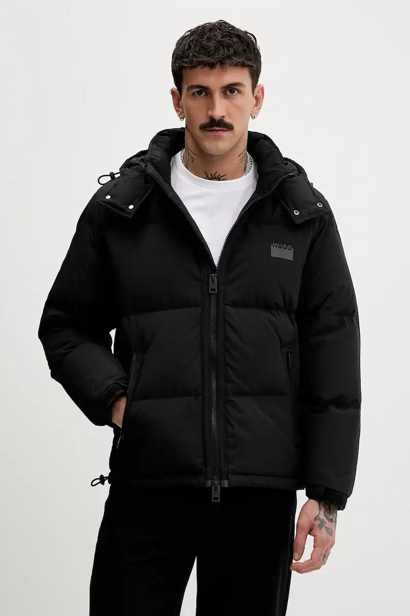 piumino Birono2541 colore nero 50549236