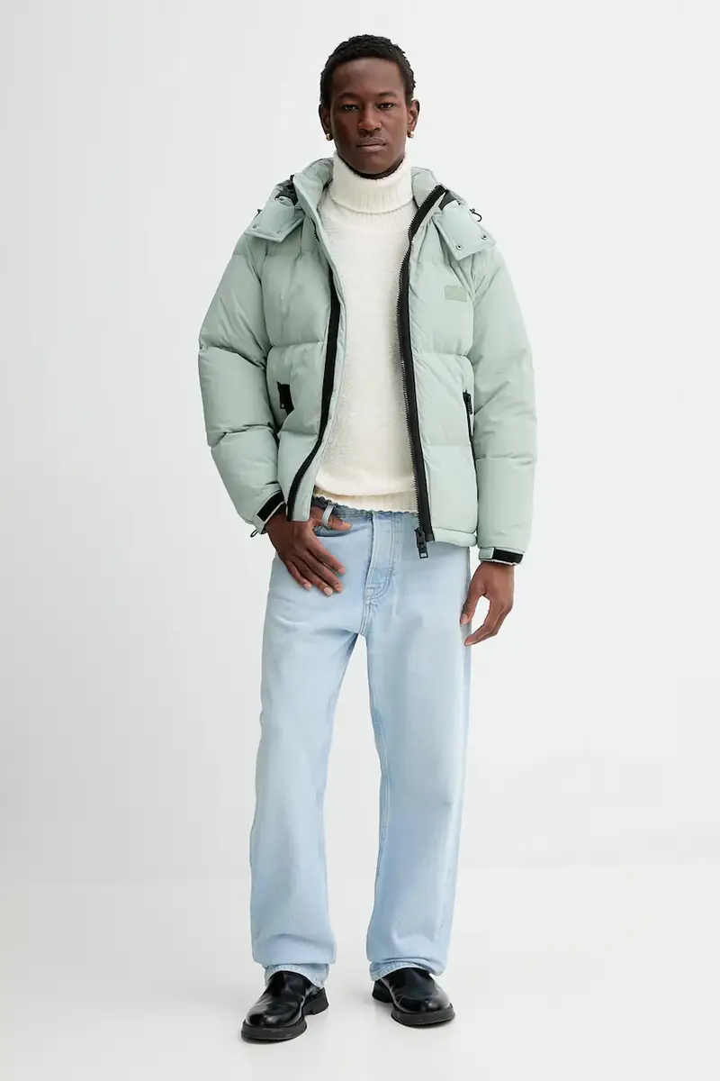 piumino Birono2541 colore verde 50549236 miniatura 2