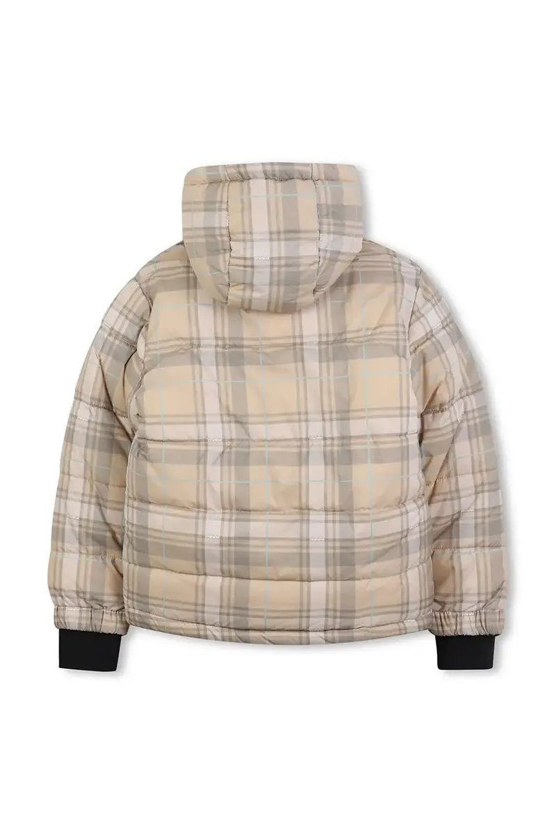 piumino double face bambino/a colore beige G00486 miniatura 3