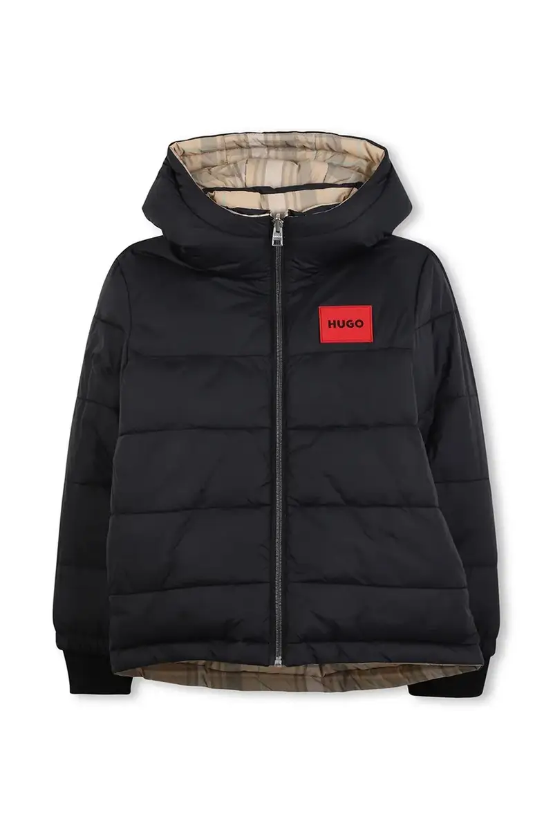 piumino double face bambino/a colore beige G00486 miniatura 4