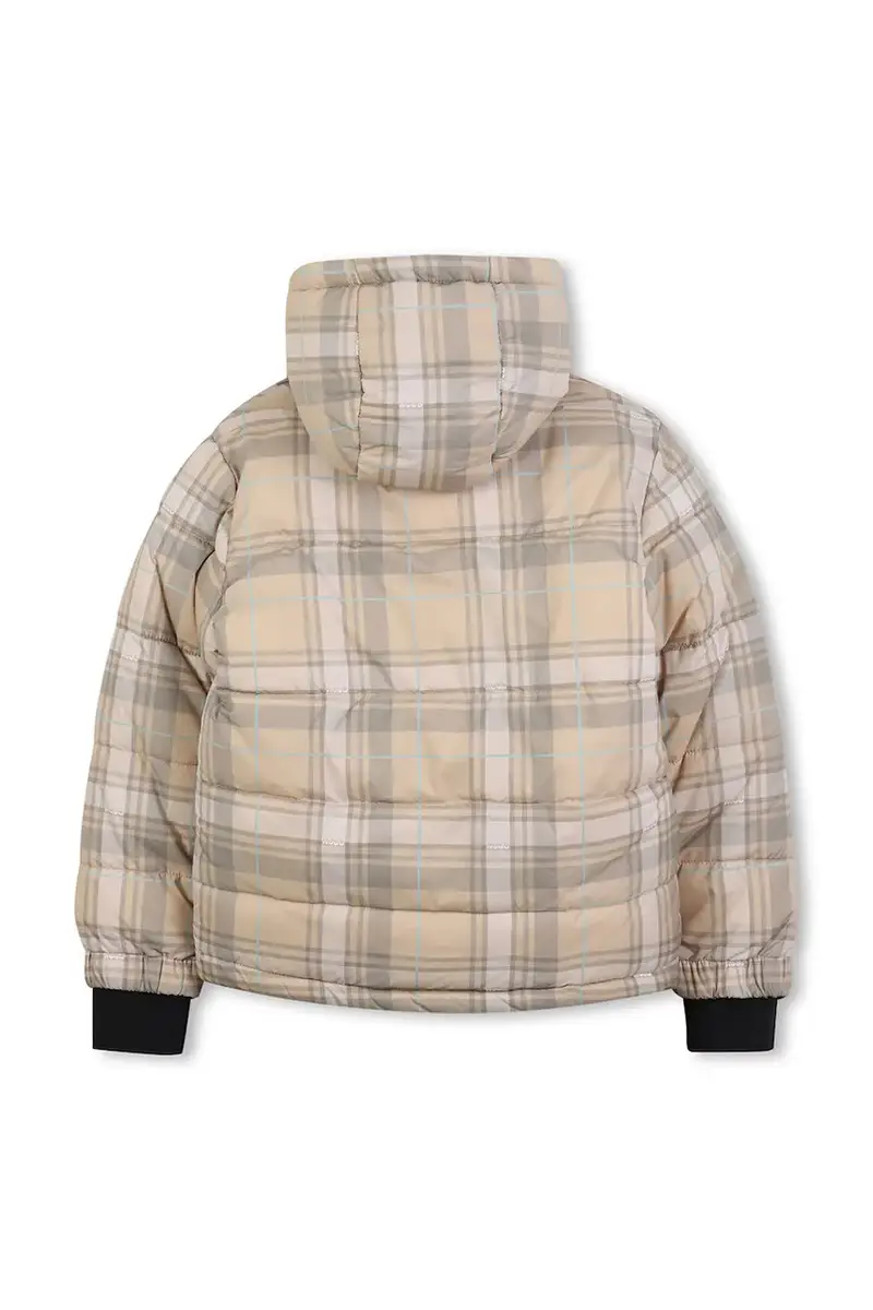 piumino double face bambino/a colore beige G00486 miniatura 3