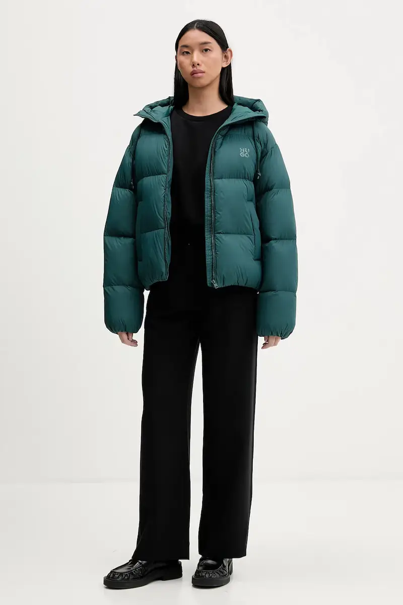 piumino Francesca-1 Verde miniatura 2