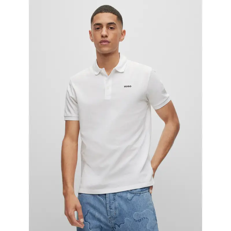 Polo Donos222 50466182 Bianco Regular Fit