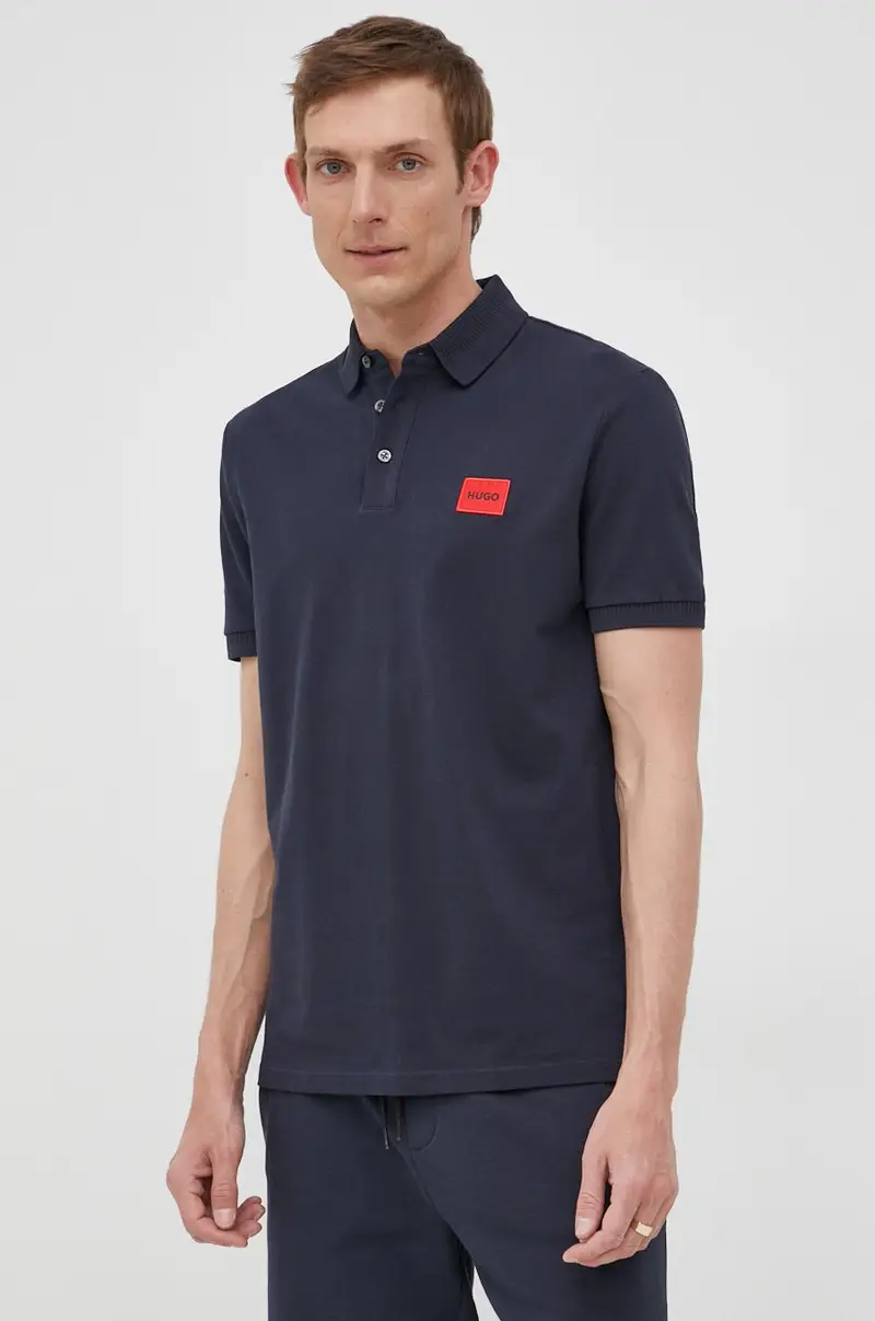 HUGO Polo Blu 2220246
