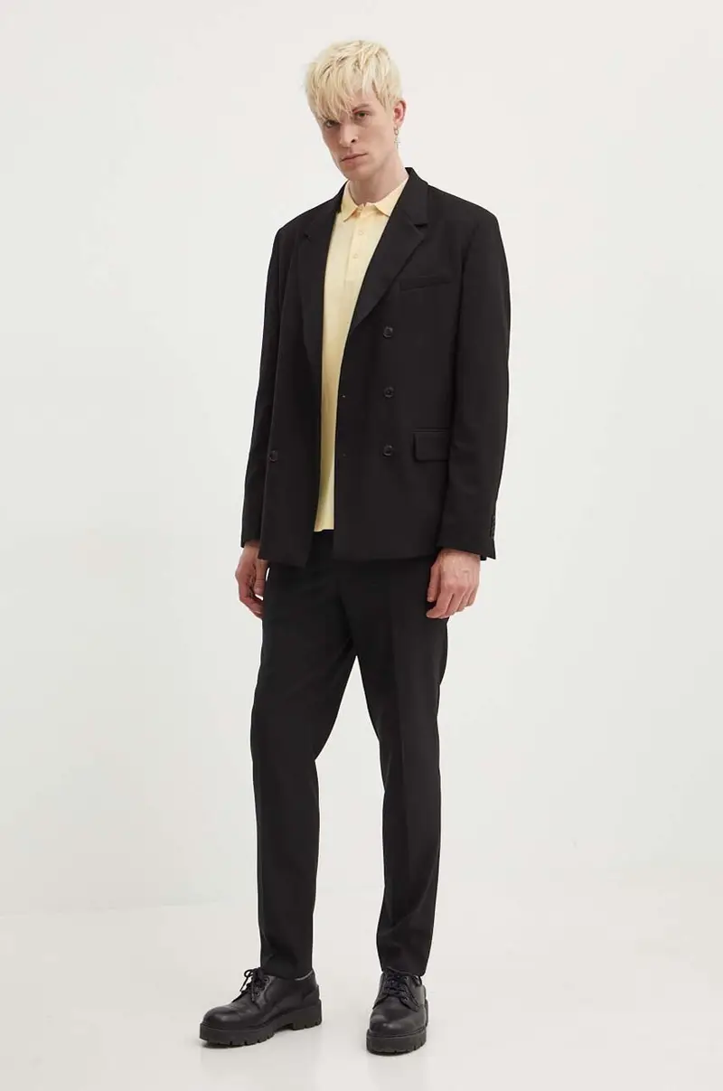 polo in cotone colore beige miniatura 3