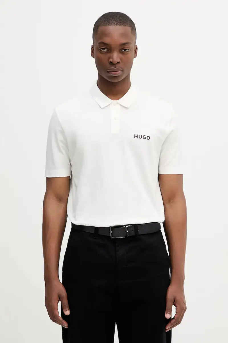 HUGO Polo Uomo Beige 2885520