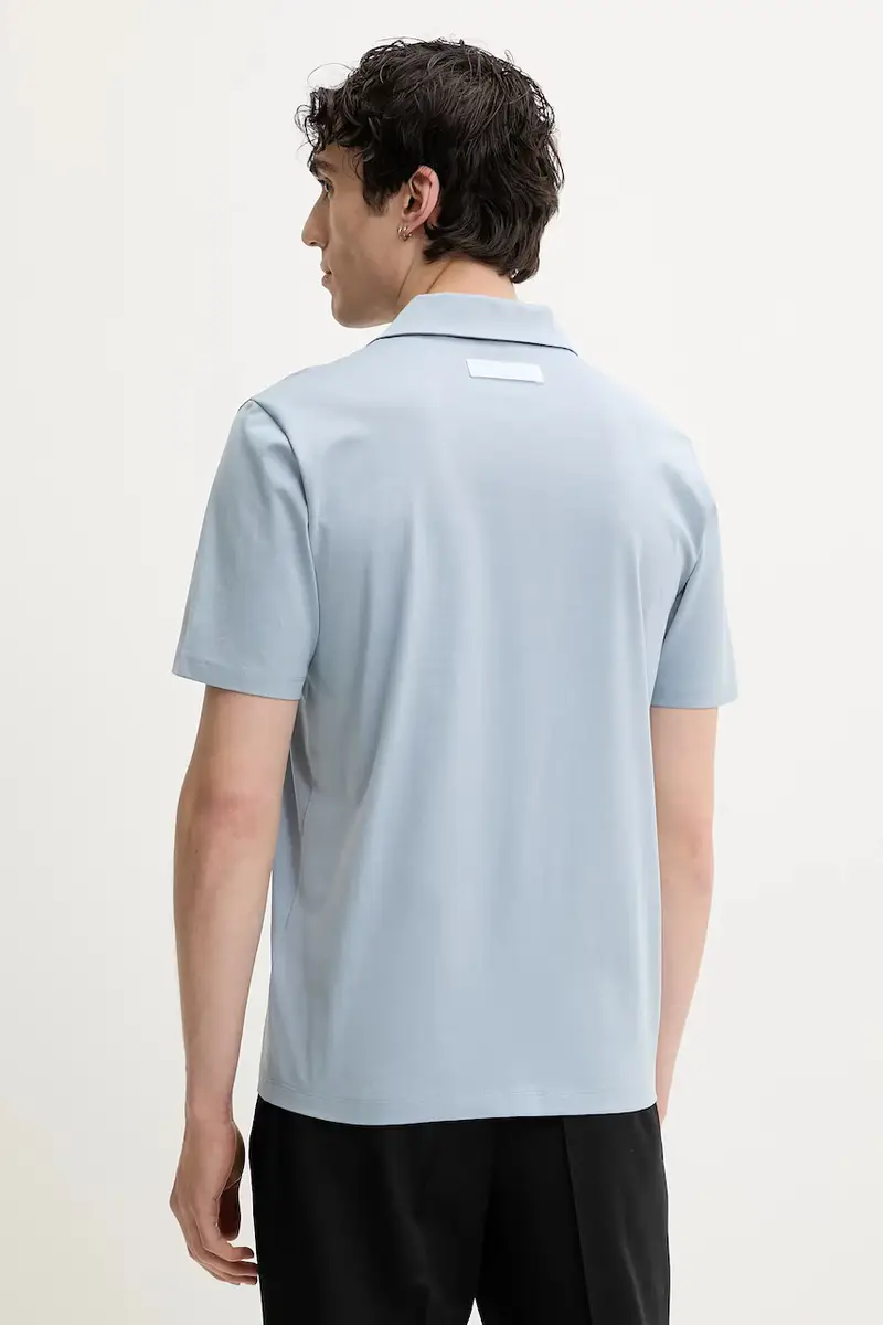 HUGO Polo Uomo Blu 3312425 miniatura 3