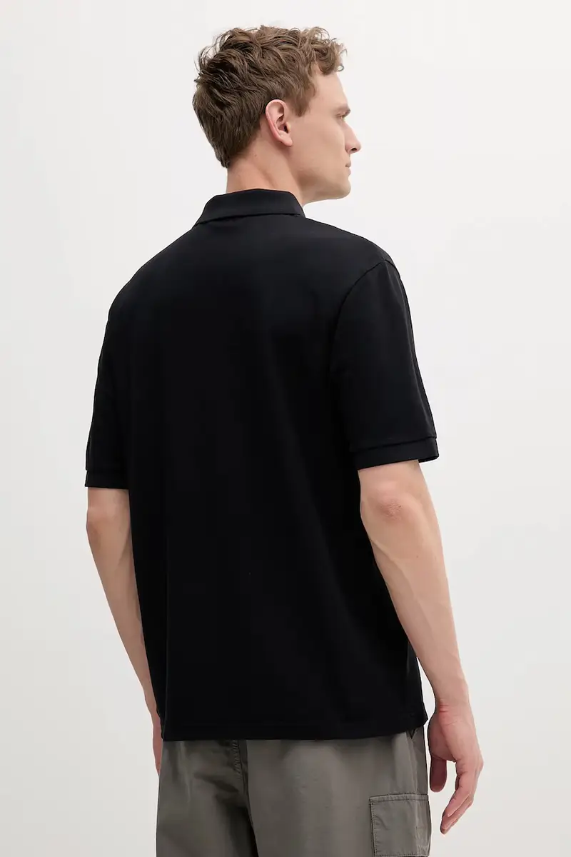 HUGO Polo Uomo Nero 2470339 miniatura 2