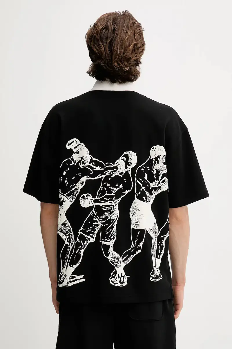 HUGO Polo Uomo Nero 3275626 miniatura 3