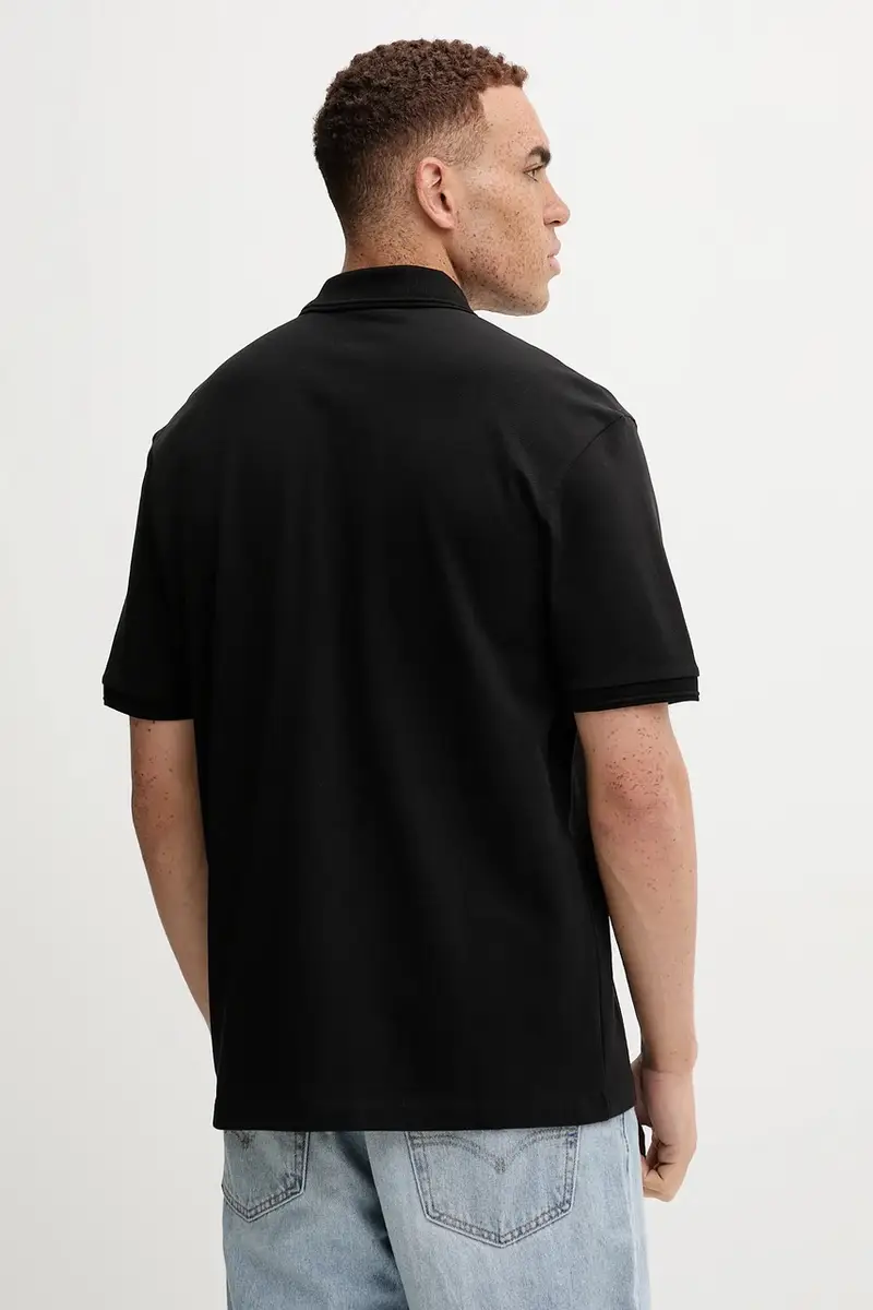 HUGO Polo Uomo Nero 3646754 miniatura 3