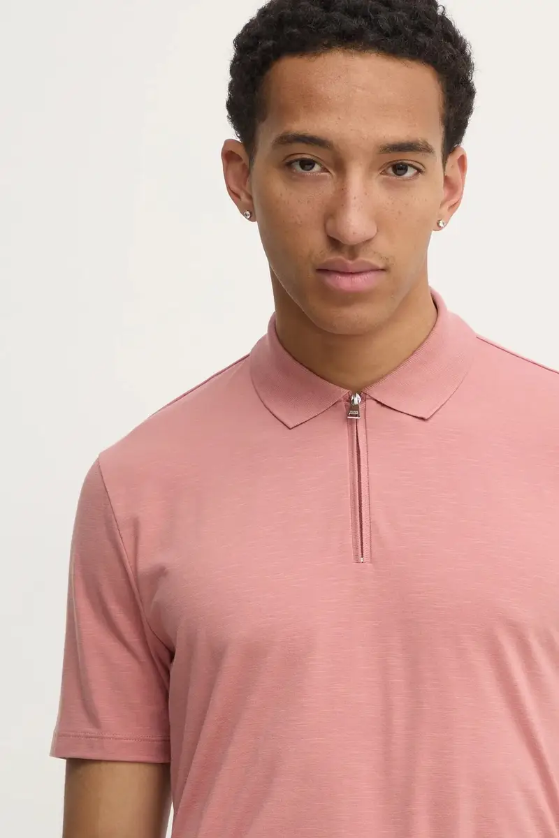 HUGO Polo Uomo Arancione 3287752 miniatura 4