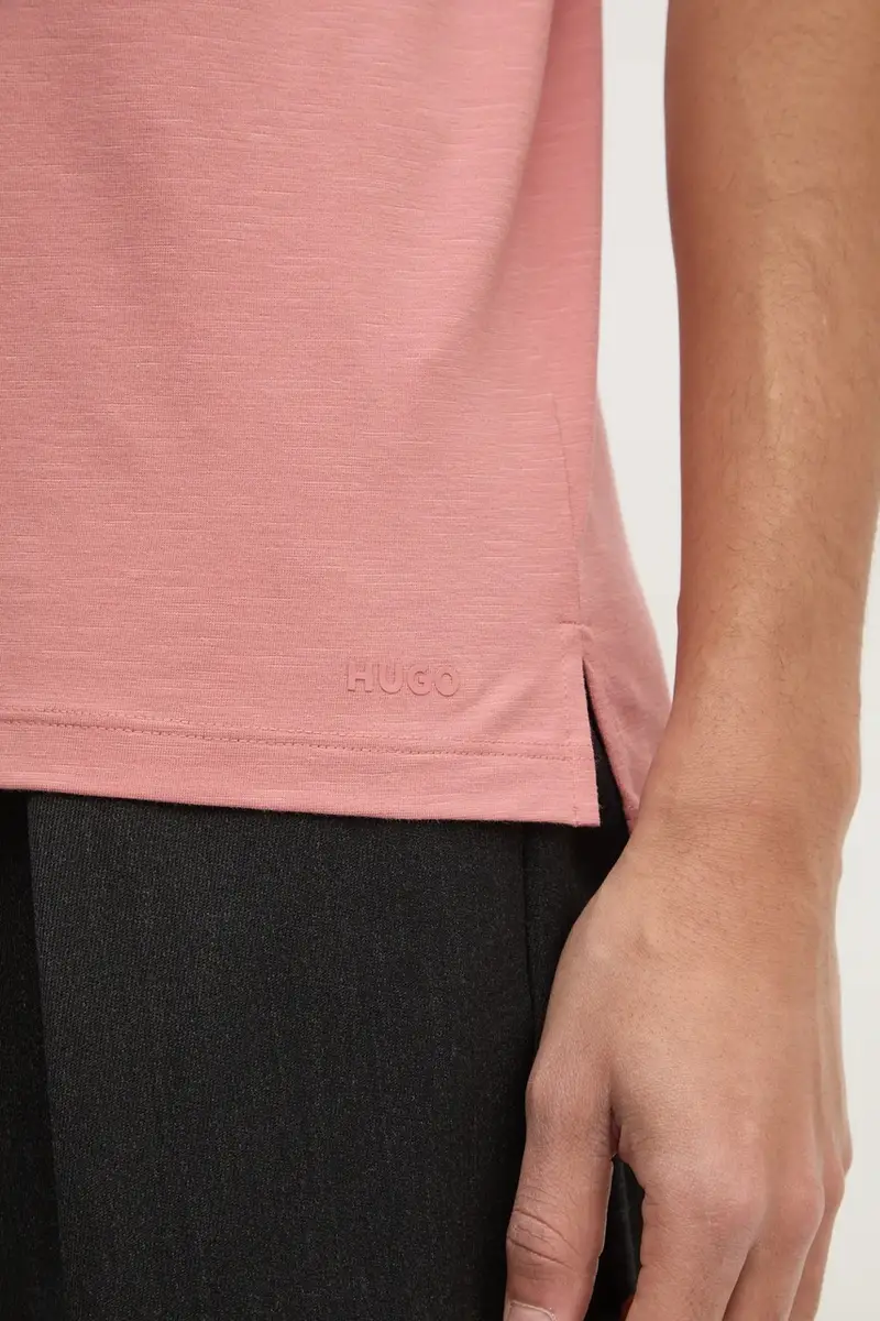 HUGO Polo Uomo Arancione 3287752 miniatura 5