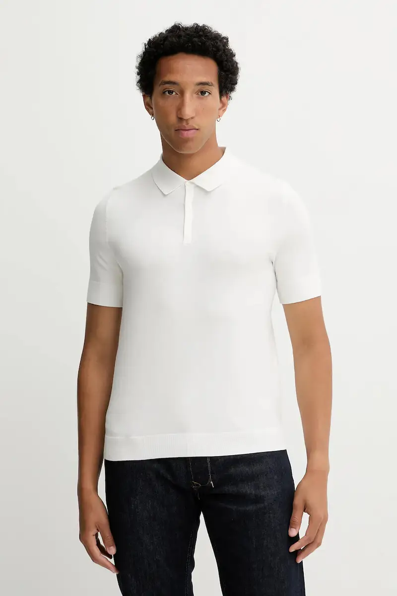 HUGO Polo Uomo Beige 3124805