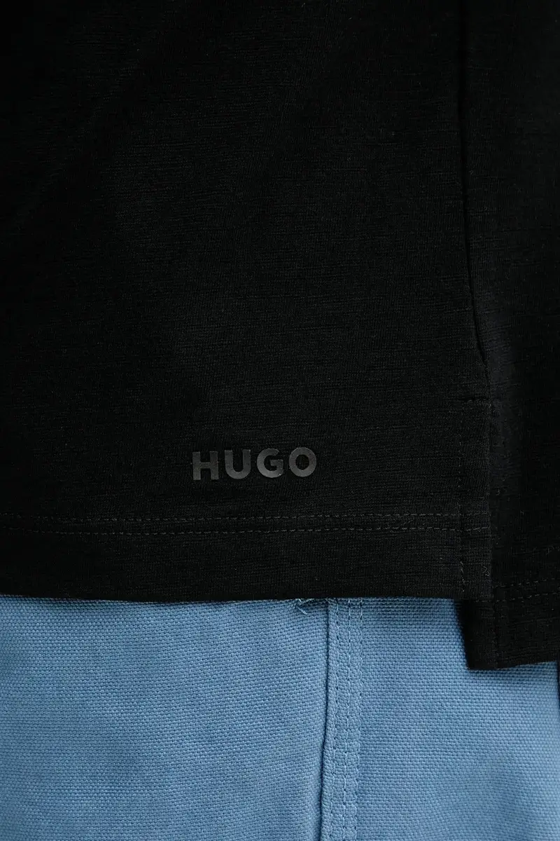 HUGO Polo Uomo Blu 3150827 miniatura 5