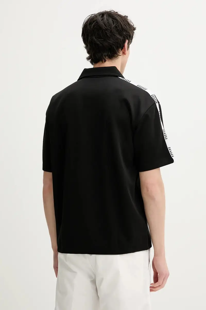 HUGO Polo Uomo Nero 3335694 miniatura 3